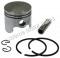 Piston Kit for 43cc mini 2-stroke engines, rings, pin, cir clip