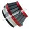 RED, UFO style air filter. Fits 22-49cc 2-stroke Gas engines