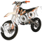 EGL A11 125cc Dirt Bike 4 Speed with 17/14"- Oil Cooled Engine