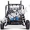 MotoTec Mud XL Electric Kids 2000W Go Kart Dune Buggy