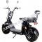 MotoTec Knockout 60v 2000w Lithium Electric Scooter 2 Seat