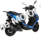 Italica Motors Spektra 150cc Gas Scooter Moped - 1 Year Warranty