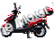DF CRT Falcon 200cc Street Legal Moped Automatic CVT Scooter