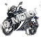 Falcon 250cc Scooter Motorcycle EFI Bike | Automatic Transmission