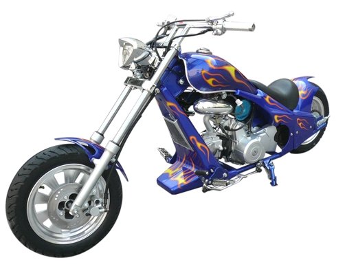 Custom Street Legal Mini Chopper 200cc with Electric Start 