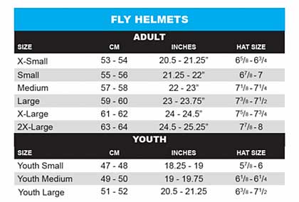 Fox Racing Youth Pants Size Chart