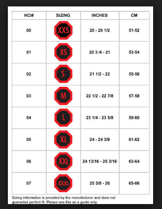 Scooter Belt Size Chart