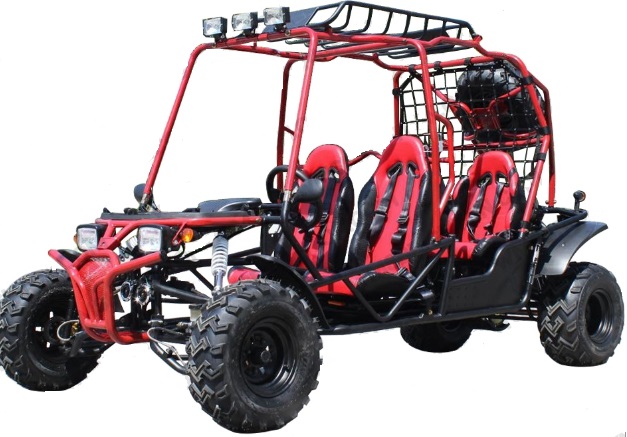 Extreme Cruiser 200cc Go Cart Go Kart Off Road Dune Buggy Large 4 Seater