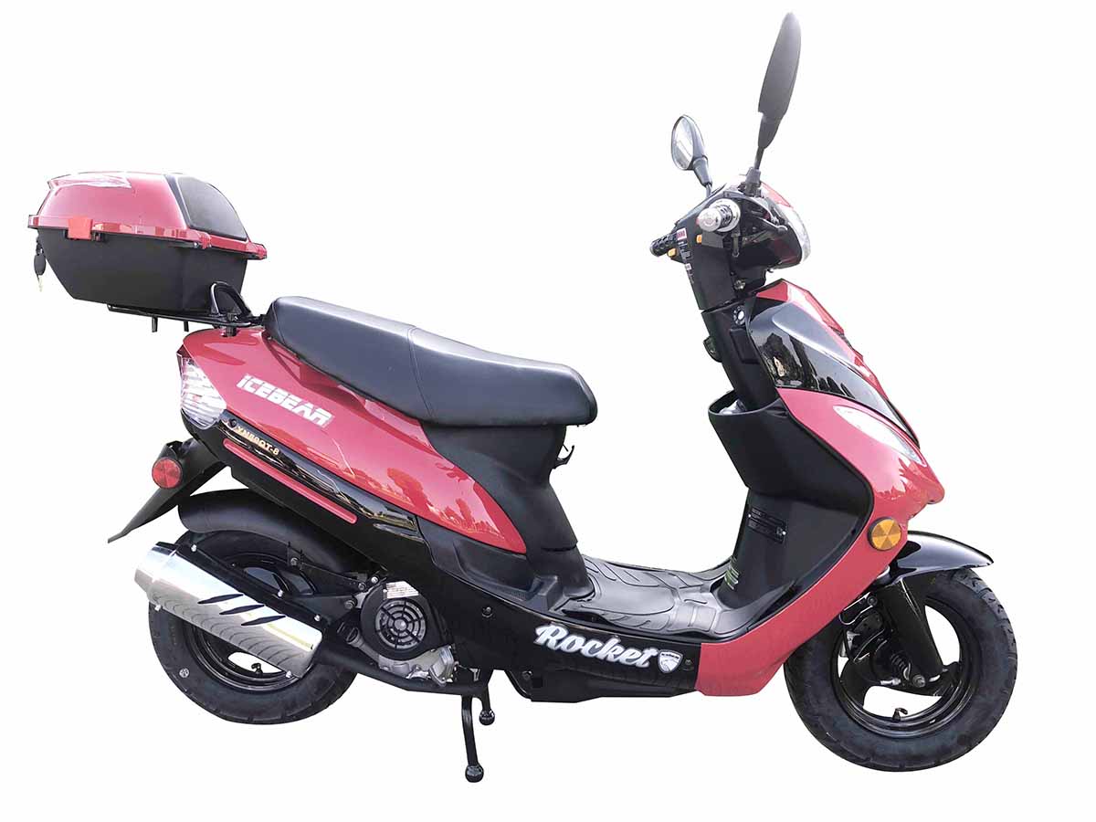 four stroke moped