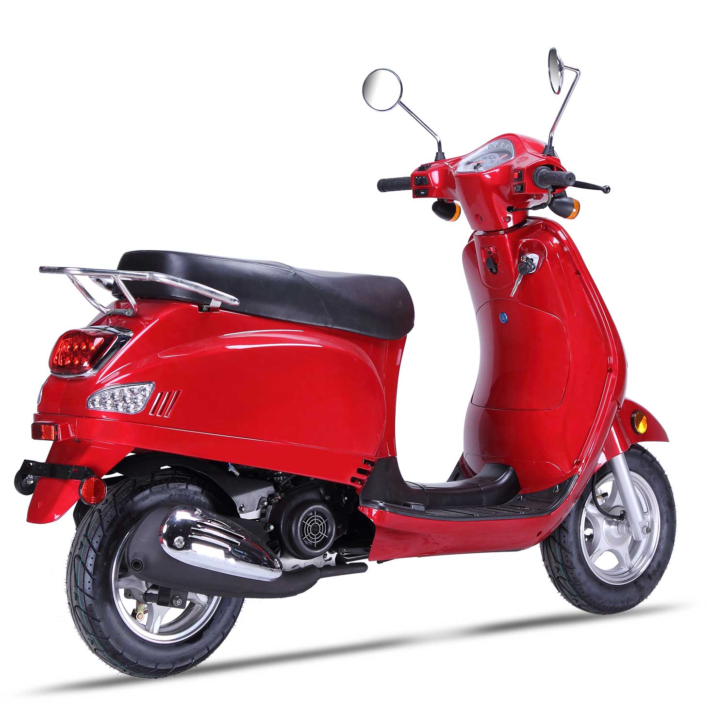 Wolf Lucky Retro 150cc Scooter Extreme Motor Sales Orlando Florida
