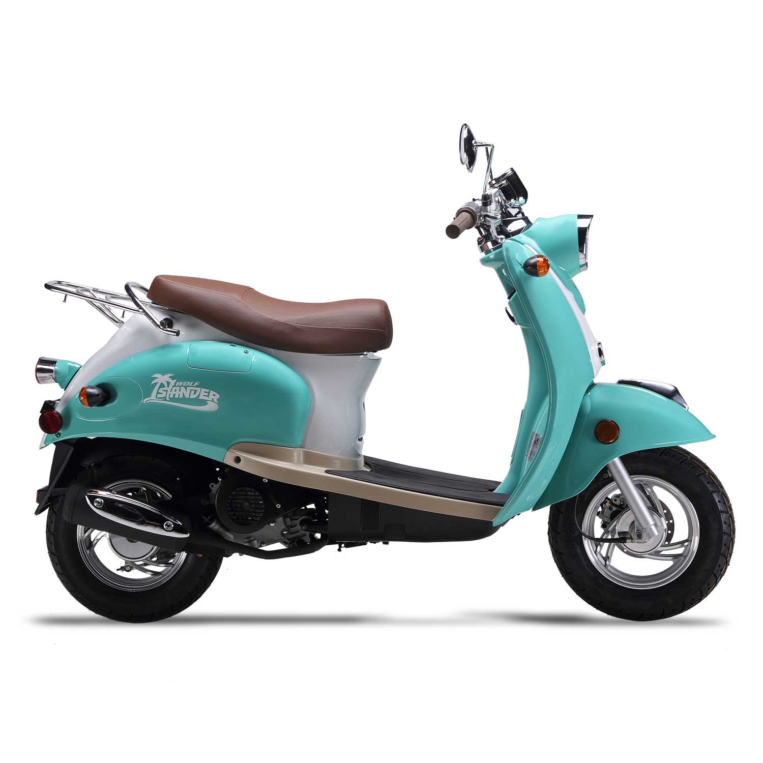 ... Wolf Islander 50cc Gas Scooter Moped 49cc Street Legal 2 Year Warranty ...