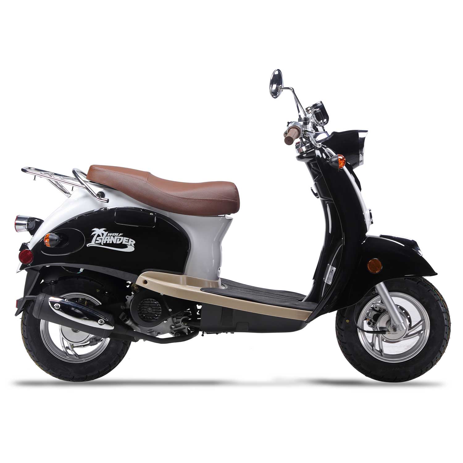 ... Wolf Islander 50cc Gas Scooter Moped 49cc Street Legal 2 Year Warranty ...