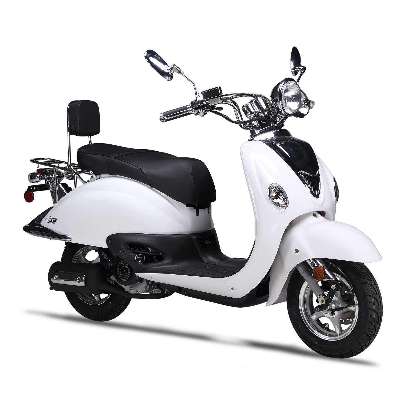 50cc Scooters > Wolf Jet Retro 50cc Scooter Extreme Motor Sales