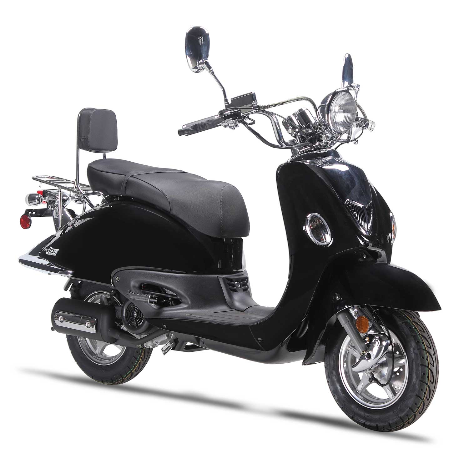 50cc Scooters > Wolf Jet Retro 50cc Scooter Extreme Motor Sales