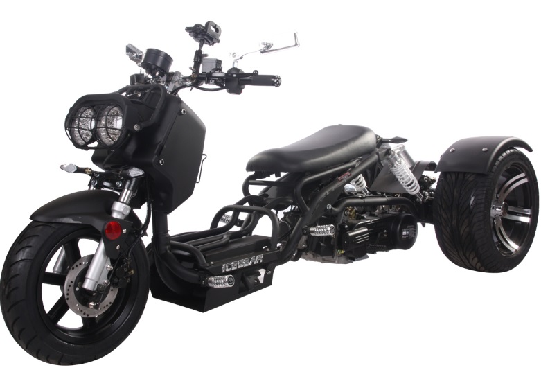 Pitbull 150cc Scooter Trike 3 Wheel Street Ruckus Pitbull 150cc Scooter Trike 3 Wheel Street Ruckus
