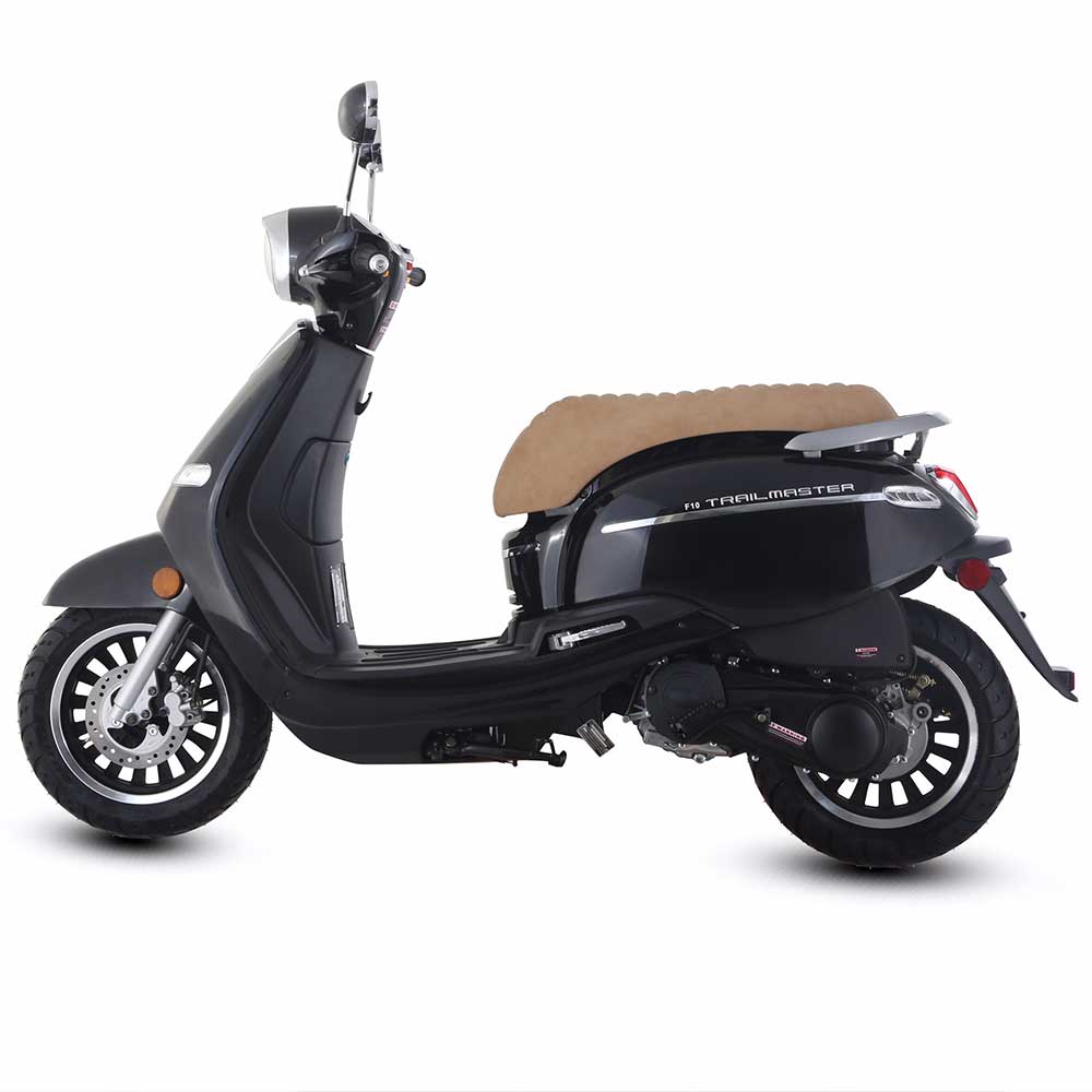 ... Trailmaster Turino 50A 50cc Gas Scooter Moped Retro Style ...