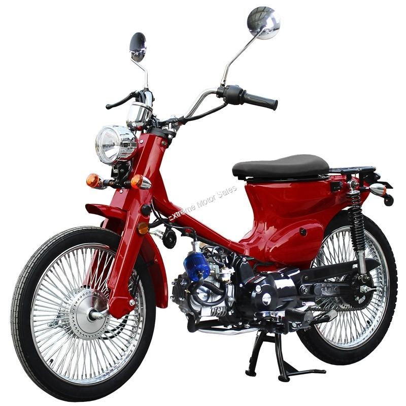DF RTX125 Cafe Cruiser 125cc Motorcycle 4 Speed Chopper > 125cc