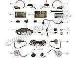 Kandi 49FM5-E | 125FM5-E Shift Indicator L5C999SHIFT9LIGHT