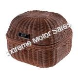 Prima Rear Scooter Basket Round with Removable Liner for Mopeds