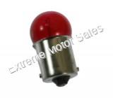 12 Volt 10 Watt Red Front Turn Signal Bulb for 150cc Street-Legal Scooters