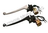 Left Drum Brake Lever with Seat and Stop Switch Assembly for 150cc