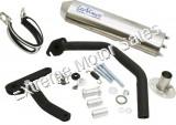 LeoVince HM Titan Racing Exhaust for 50cc QMB139 Scooter