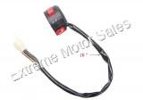 Mini ATV Left Control Switch for Chinese Mini Quads 110cc