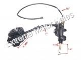 Mini ATV Rear Hydraulic Brake Assembly Caliper Master Cylinder