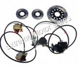 Complete brake kit 150cc go karts brake caliper, disc, hose, master cylinder