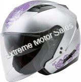 GMAX OF-77 Open Face Street Helmet Scooter DOT