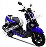 Italica Motors IQ 150cc Scooter Moped with LED Lights-1 Year Warranty