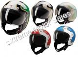 HCI-15 Two Tone Gold Scooter Helmet Street DOT