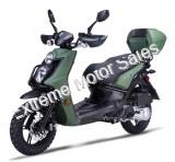 Amigo Jax RX150 150cc Gas Scooter Moped 4 Stroke USB and Trunk