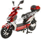 Cabo Cruiser Elite 48 Volt Electric Bicycle Scooter DUI Moped with Pedals