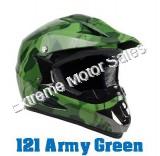 Extreme Camo Spiderman Matching Off Road Helmet Youth DOT