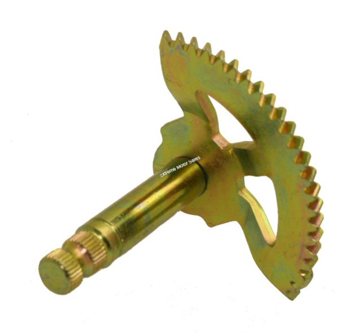 Kick Starter Shaft and Gear for 50cc 2stroke Minarelli 1PE40QMB Jog