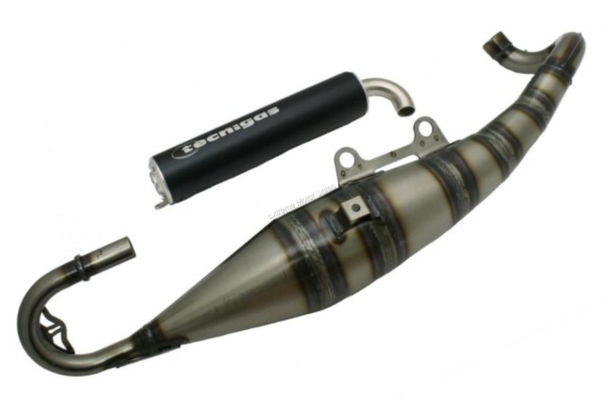 Extreme Motor Sales Inc Muffler Exhaust Tecnigas TRIOPS Exhaust For Horizontal Minarelli 