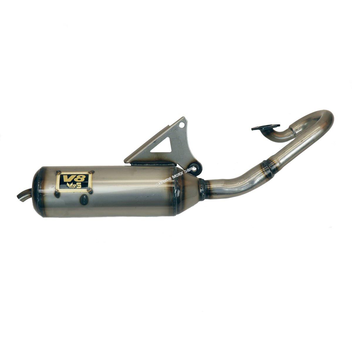 YMS V8 performance exhaust for Yamaha Jog 2 Stroke Scooter > Muffler