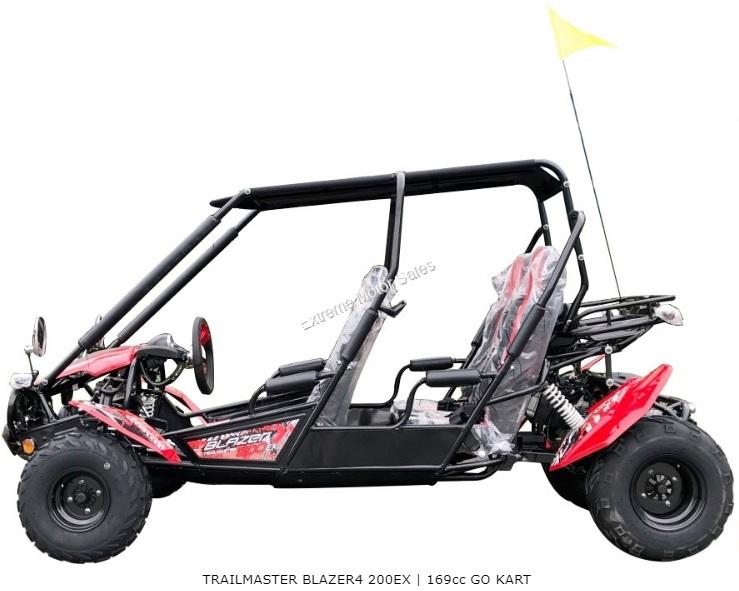 trailmaster blazer 4 seater review