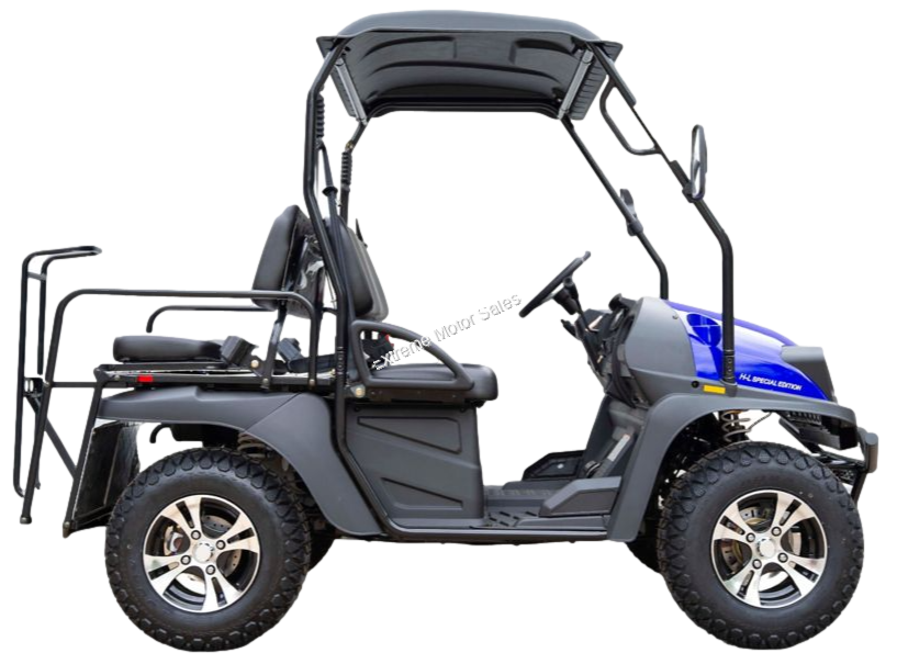 HJS Bighorn 200 GVXLT DF 200cc Utility Vehicle SxS UTV Gas Golf Cart