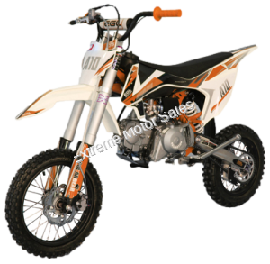 EGL A10 125cc Dirt Bike 4 Speed with 14/12"- Oil Cooled Engine