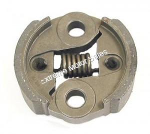 Clutch shoes with 2 wear pads found on 22cc- 26cc 2-stroke engines