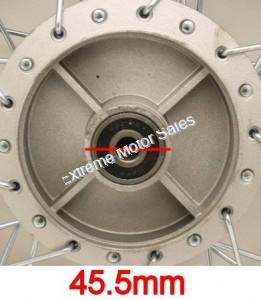 Dirt Bike 12 inch Rear Wheel Assembly Drum Brakes XR CRF