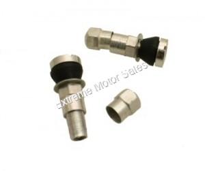 Aluminum Valve Stem and Cap Set of 2 for variety of vehicles