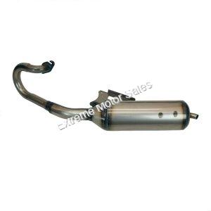 YMS V8 performance exhaust for Yamaha Jog 2 Stroke Scooter