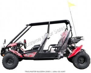 Trailmaster Blazer4 200EX Go Cart GoKart Dune Buggy EFI 4 Seat