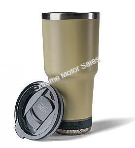 VIBE 28oz Speaker Tumbler Cup | Sandstone