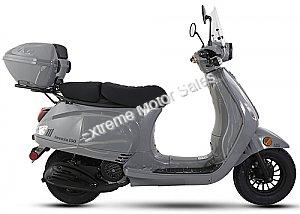 Amigo Avenza 150cc Scooter with Windshield, Trunk, USB, White Wall Tires