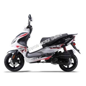 Wolf Blaze 150cc Gas Scooter Moped Street Legal 2 Year Warranty