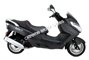 Amigo Vista Executive 150cc Scooter Moped LED, Windshield, Stereo, Alarm